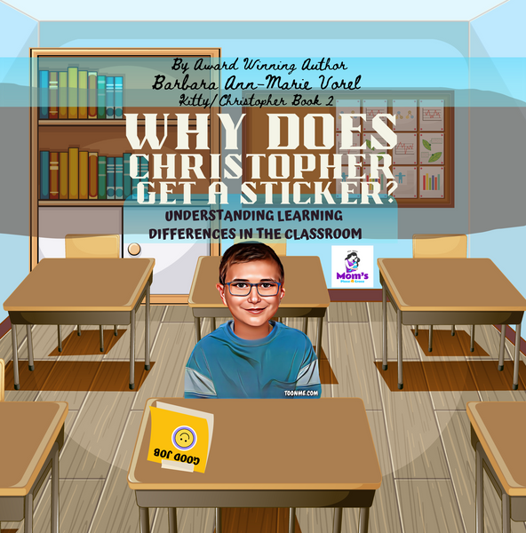 book cover for Why Does Christopher Need A Sticker?